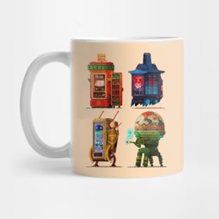 Cyberpunk vending machines II Mug